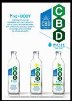 Premium CBD Infused Beverages - Canned Water and Beer