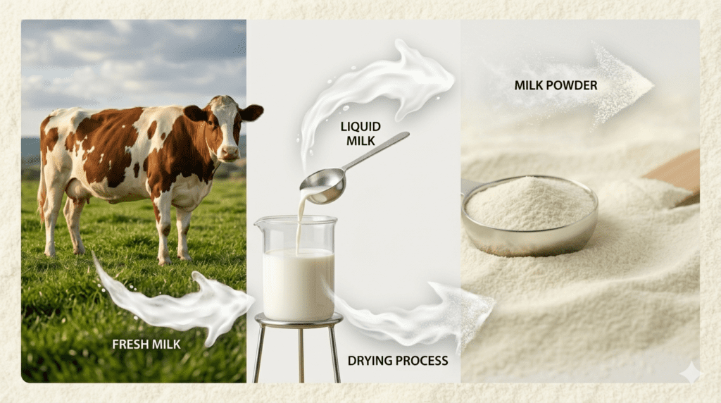 Milk Powder Production Process and Specifications