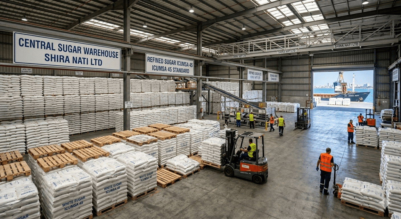Warehouse storage for International Sugar Supplier